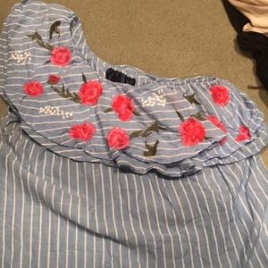 Francescas One shoulder Top